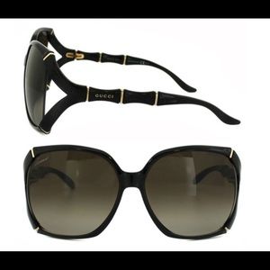 Gucci 3508 black bamboo style